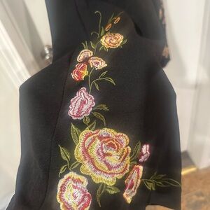 SHEIN Embroidered Pants